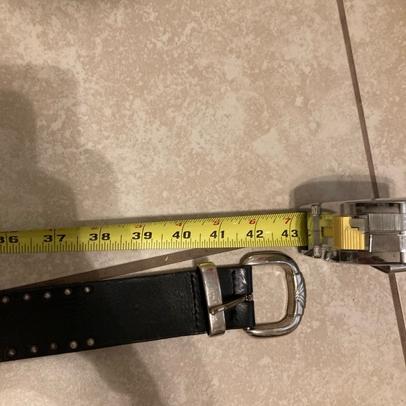 Versus Versace Vintage studded leather belt - Picture 6 of 7